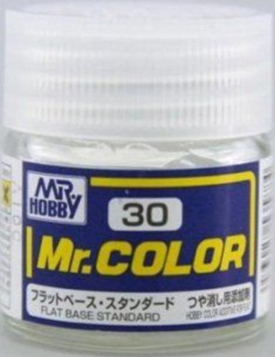 Actual product image Mr.Hobby Mr Hobby -Gunze Mr. Color (10 ml) Flat Base