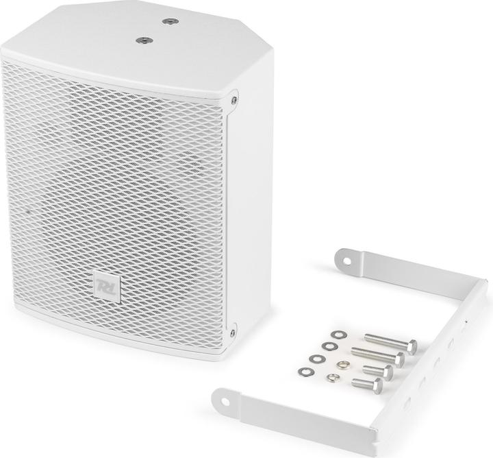Produktbild Power Dynamics PDW6W passieve speaker met muurbeugel - 6.5 inch woofer - 300W - Wit (Passiv, 1x 150 W)