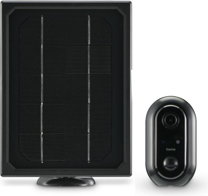 Produktbild Hama Überwachungskamera, WLAN-Kamera outdoor, Akku, Solar, Aufzeichnung, 1080p (1920 x 1080 Pixels)