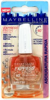 Actual product image Maybelline New York Maybelline Express Finish 40 Seconds Diamonds Nail Polish Number 540730 - 10 Ml
