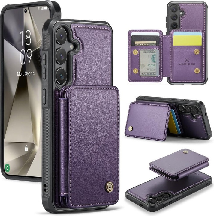 Immagine prodotto Cover-Discount Cover posteriore 2-in-1 con porta carte di credito (Samsung Galaxy S24+)