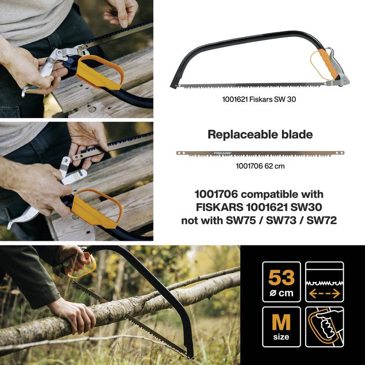 Produktbild Fiskars Ersatzblatt für Bügelsäge