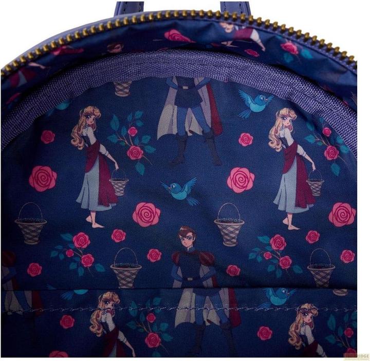 Actual product image Loungefly Disney Sleeping Beauty Aurora & Phillip backpack 26cm