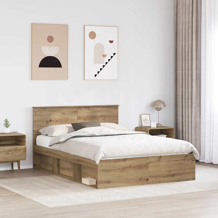 Image du produit vidaXL Modernes Bett (140 x 190 cm)
