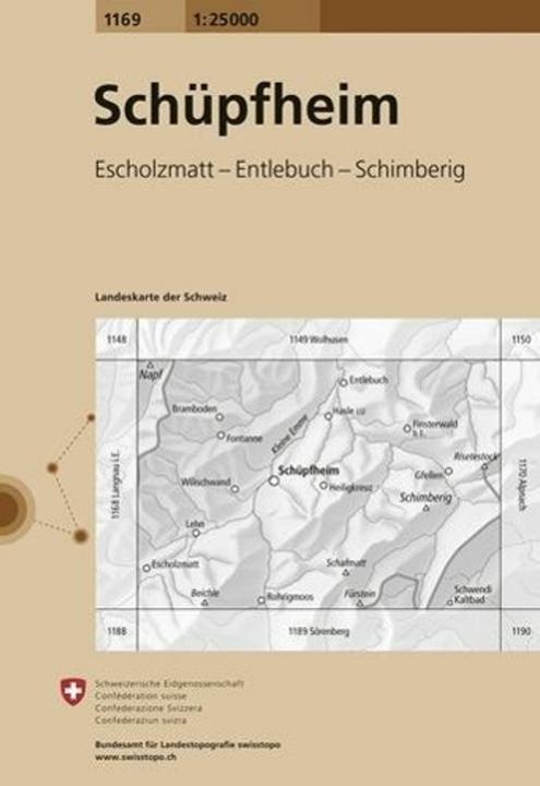 Produktbild LANDESKARTE 1:25 000 - Normalblatt