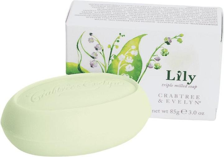 Produktbild Trussardi Crabtree Evelyn Lily Triple Milled Single Bar Soap 85g - New in Box (Hartseife)