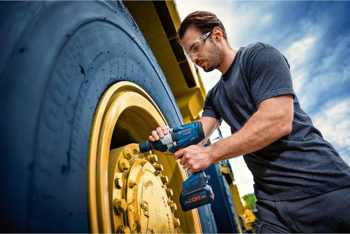 Actual product image Bosch Professional Cordless impact wrench GDS 18V-1600 HC, 2 x ProCORE18V 8.0Ah battery, L-BOXX 136 (Rechargeable battery operated)