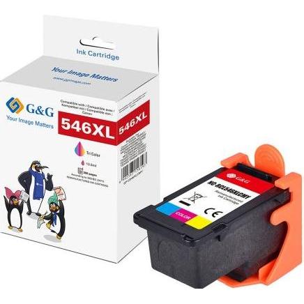 G&G, Cartucce, XL-Patrone kompatibel mit Canon CL-546XL / 8288B01