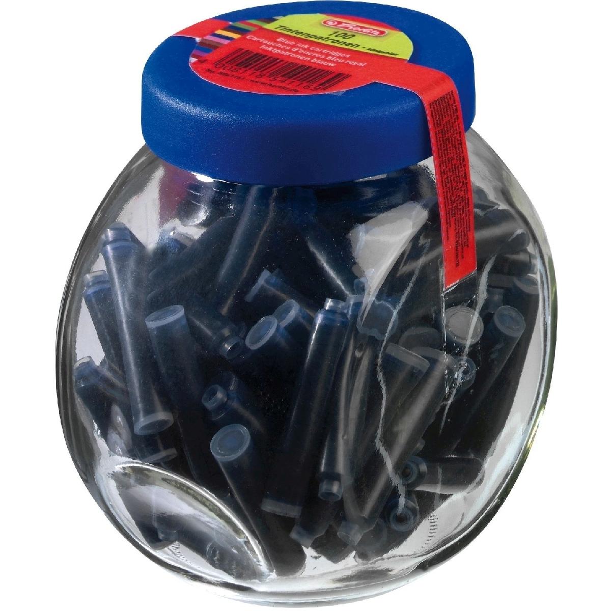 Herlitz, Ersatzpatrone, 8541161 Ersatzmine (e) (Gelmine, Blau)