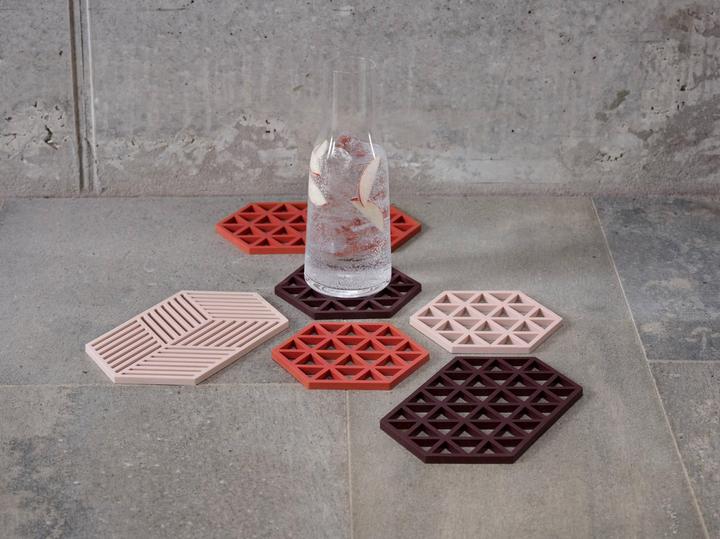 Produktbild Zone Denmark Topfuntersetzer Triangle Dunkelbraun (1x)