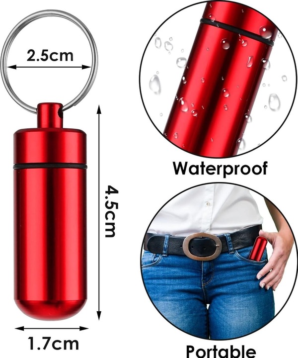 Immagine prodotto Cbx Portapillole con portachiavi