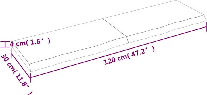 Produktbild vidaXL Emerald (120 x 30 cm)