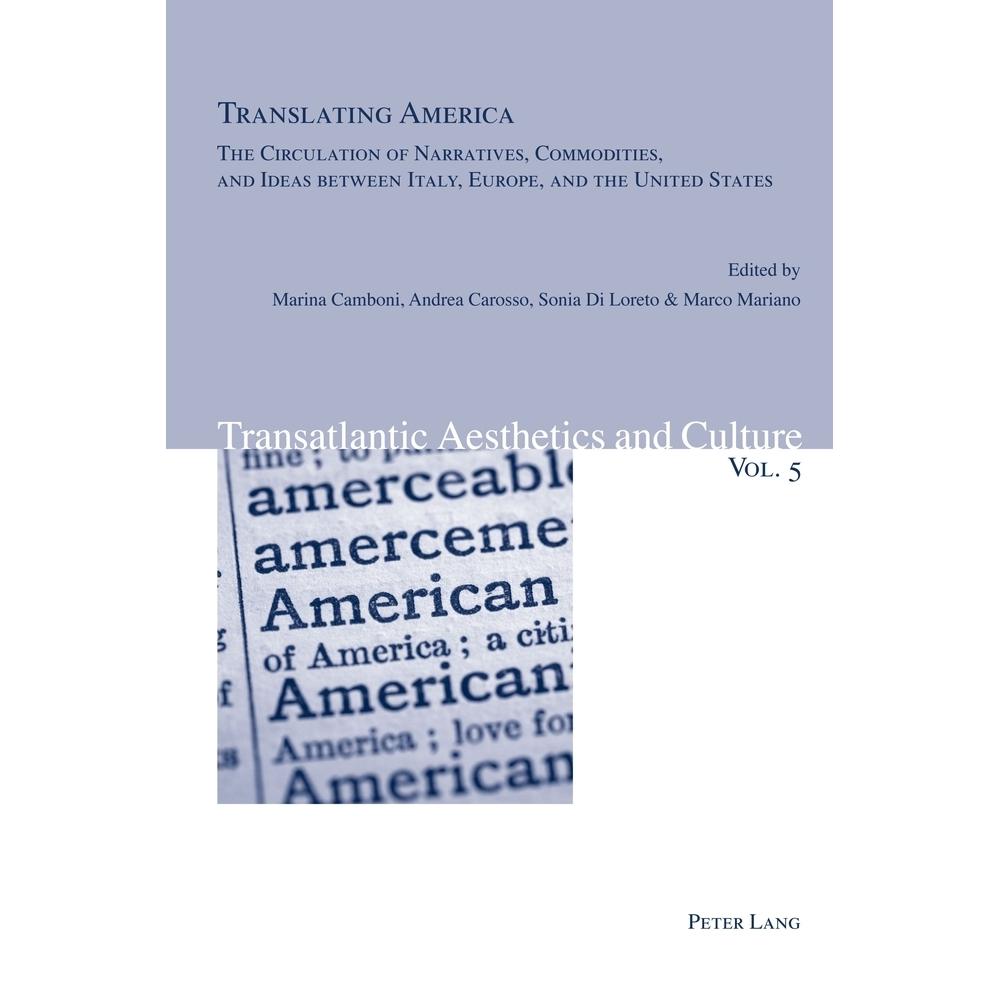 Thumbnail - Translating America, Fachbücher von Marco Mariano, Marina Camboni, Sonia Di Loreto, Andrea Carosso