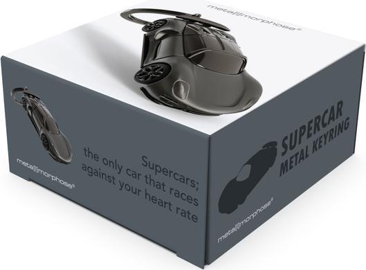 Actual product image Metalmorphose Keyring Supercar