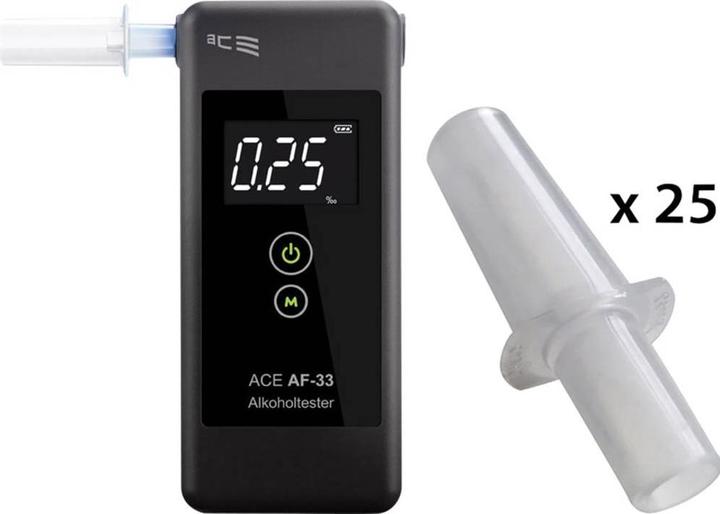 Ace Breathalyser AF-33 +25 Mouthpieces