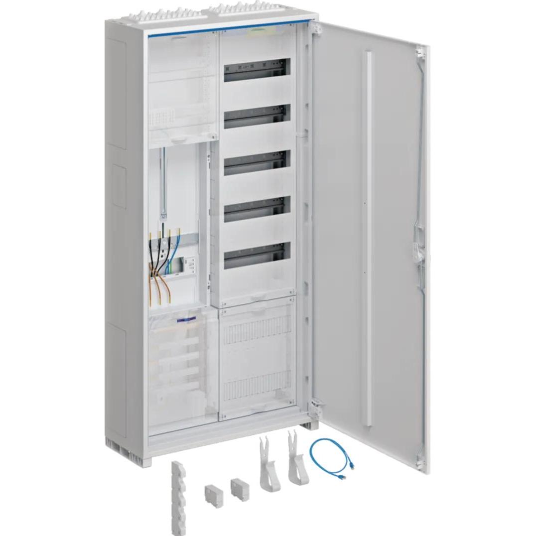 Thumbnail - Hager, Verteilerschrank Zubehör, HAG ZB321X15 Komplettschrank 1ZP/VF-5rh/APZ univ.Z 1100x550x205mm IP44 SKII 2fel