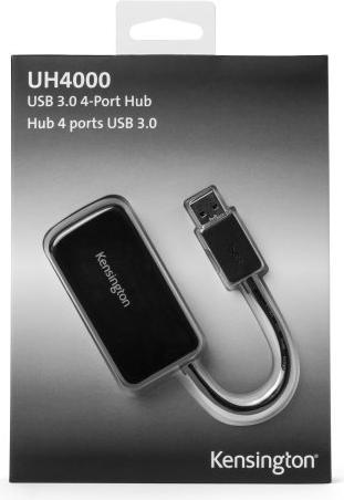 Actual product image Kensington Uh4000 (USB-C, 4 Ports)