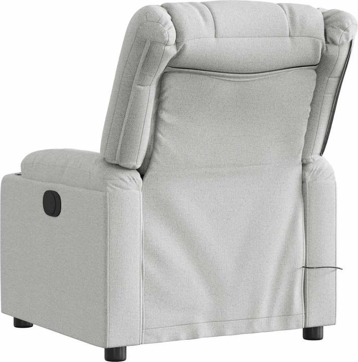 Immagine prodotto vidaXL Sedia da massaggio in tessuto grigio nuvola