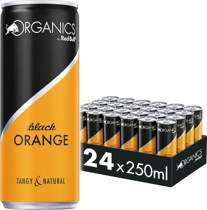 Actual product image Red Bull Black Orange (24 x 25 cl)