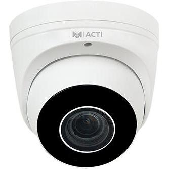 ACTi 4MP Outdoor Zoom Dome with (2592 x 1520 Pixel), Netzwerkkamera, Weiss