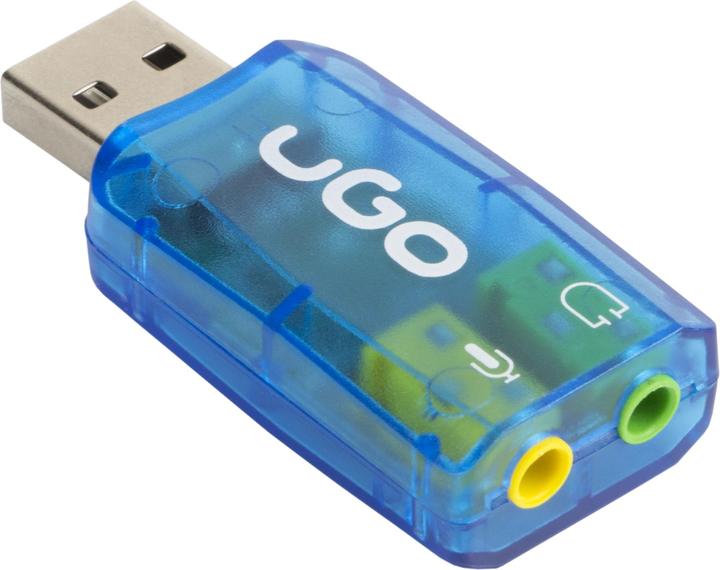 Immagine prodotto uGO UKD-1085 Scheda audio 5.1 canali USB (USB)