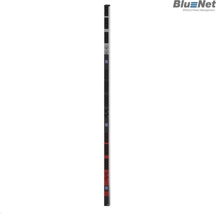 Immagine prodotto Bachmann BN0500 48,26cm 19inch PDU 1U 24xC13 6xC19 6x contatto di protezione Misura di potenza Connessione