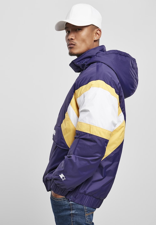 Actual product image Starter Color Block Half Zip Retro Jacket (XL)