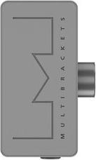 Actual product image Multibrackets M Universal Wallmount Small - Mounting kit (wall mounting) (Wall, 65", 80 kg)
