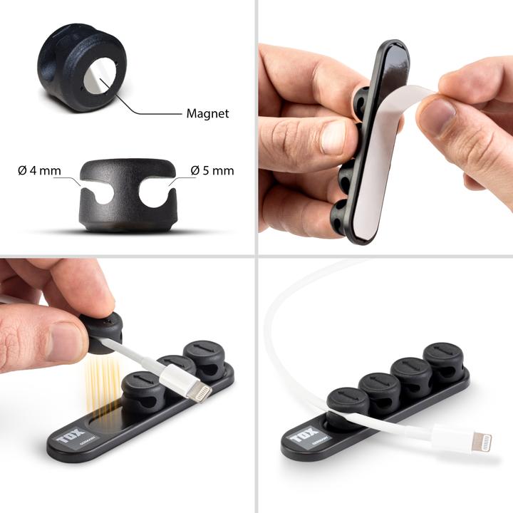Produktbild Tox Magnetischer Kabelhalter