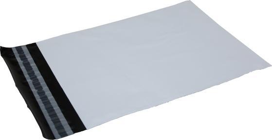 Actual product image B.N.T. Forsendelsesposer PE hvid 300x500mm 100stk/pak - (100 pcs.) (100 x)