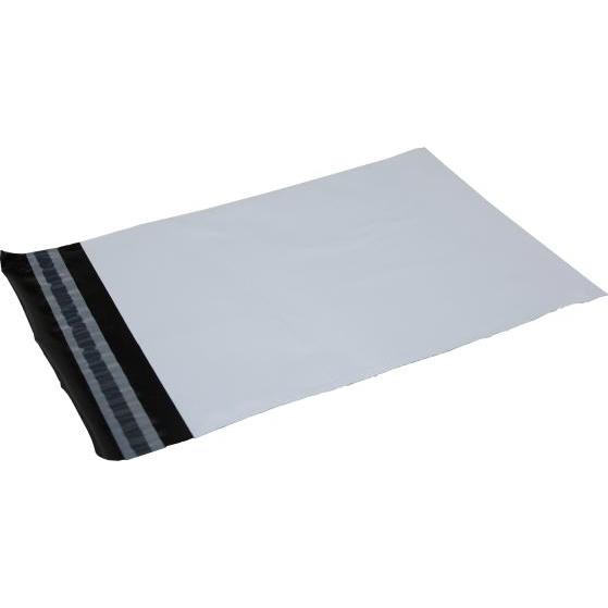 B.N.T., Versandtasche + Luftpolstertasche, Forsendelsesposer PE hvid 300x500mm 100stk/pak - (100 stk.) (100 x)