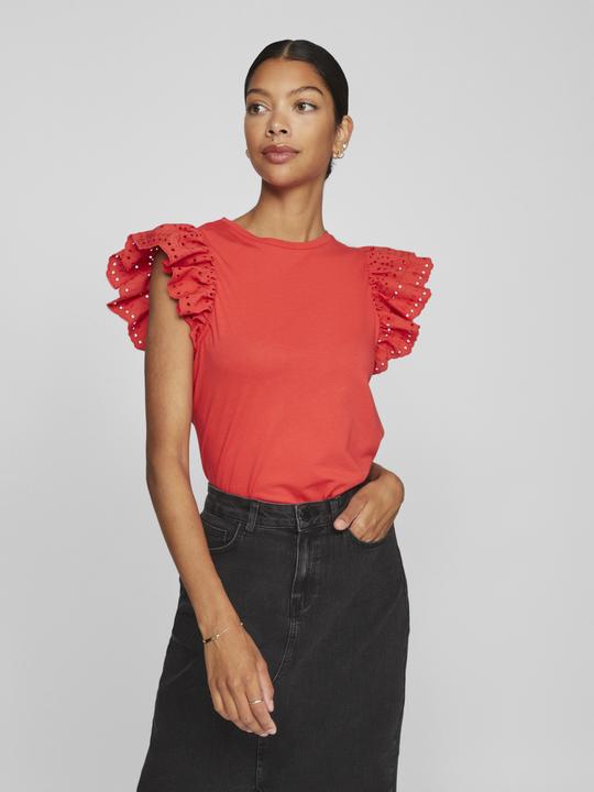 Produktbild Vila Besticktes Oberteil mit angeschnittenen Ärmeln (L)