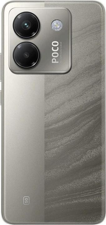 Actual product image Xiaomi Poco M7 Pro (256 GB, Silver, 6.67", Hybrid Dual SIM, 5G)