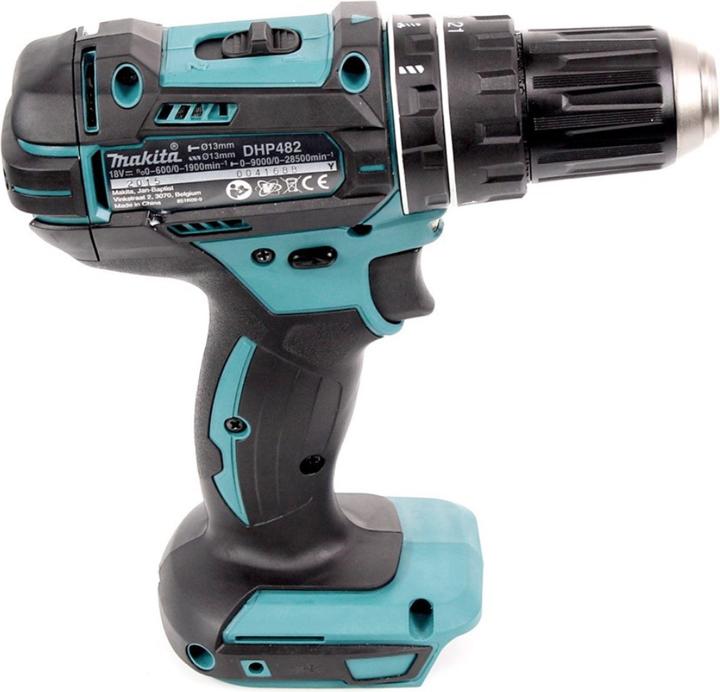 Productafbeelding Makita DHP 482 G1 Accu klopboormachine 18 V 62 Nm + 1x oplaadbare accu 6,0 Ah - zonder oplader (Oplaadbare batterij)