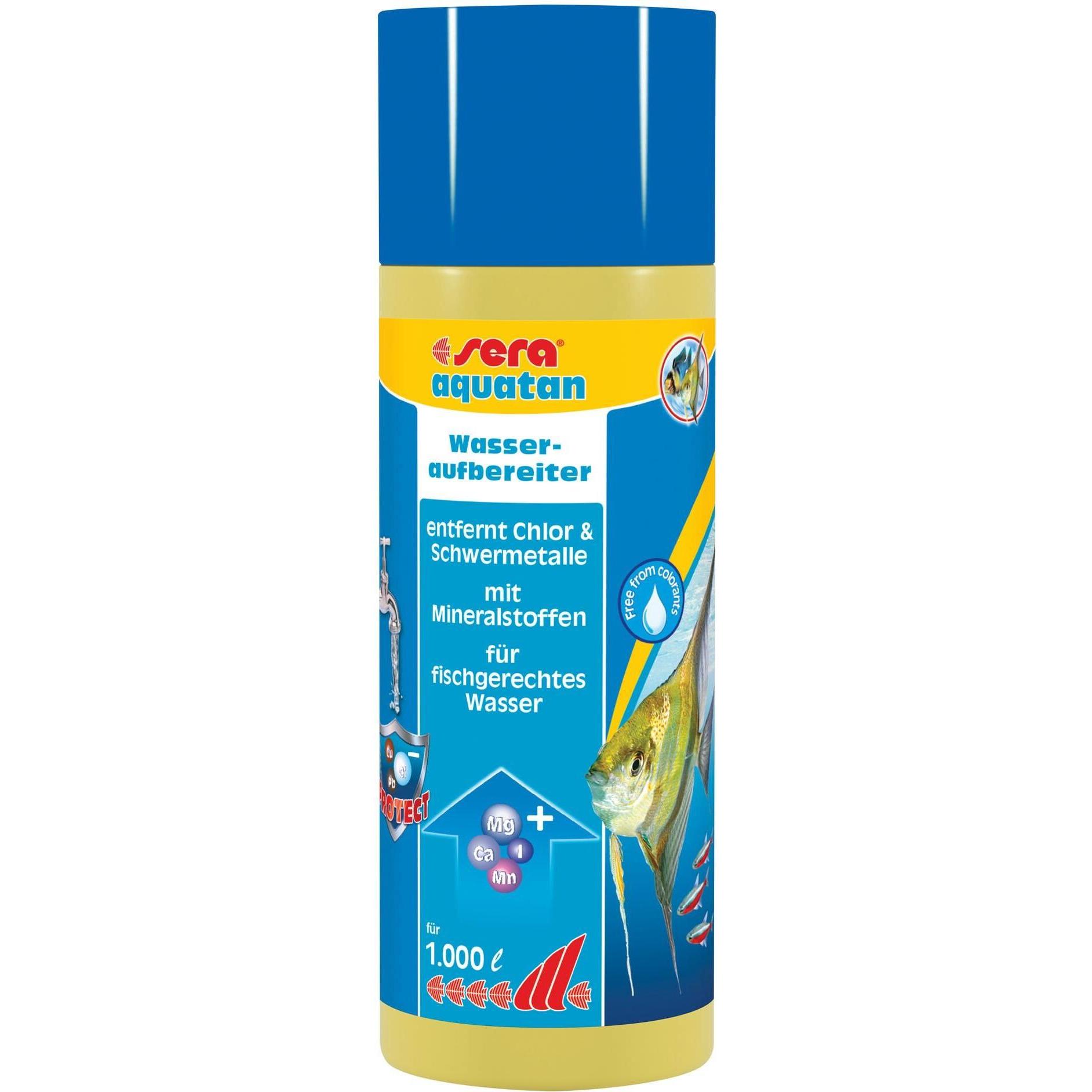 Sera Aquatan Bio-Schutz 250ml (Wasserpflege Aquarium), Aquarium Pflege