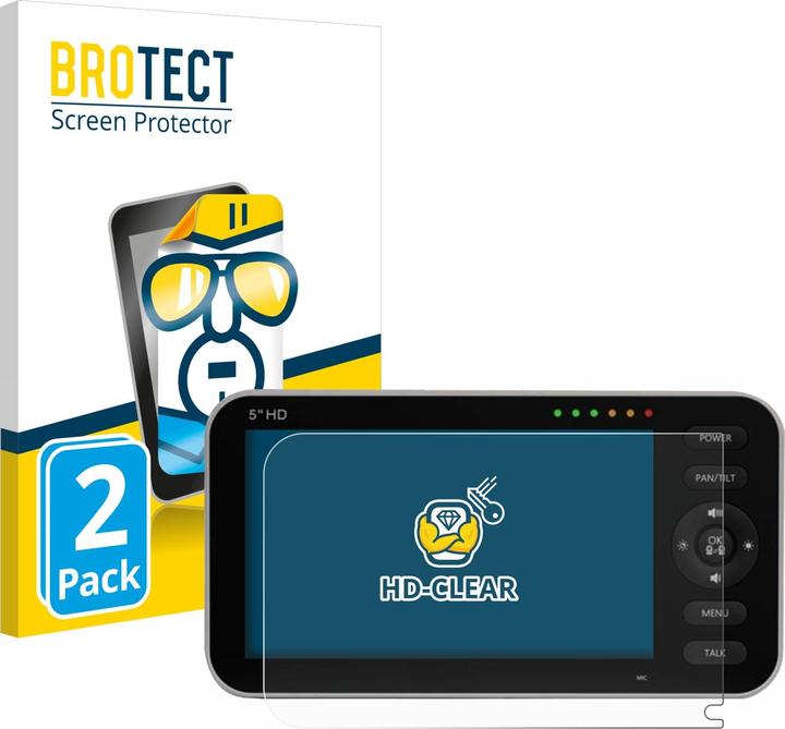 BROTECT Schutzfolie Displayschutz Klar