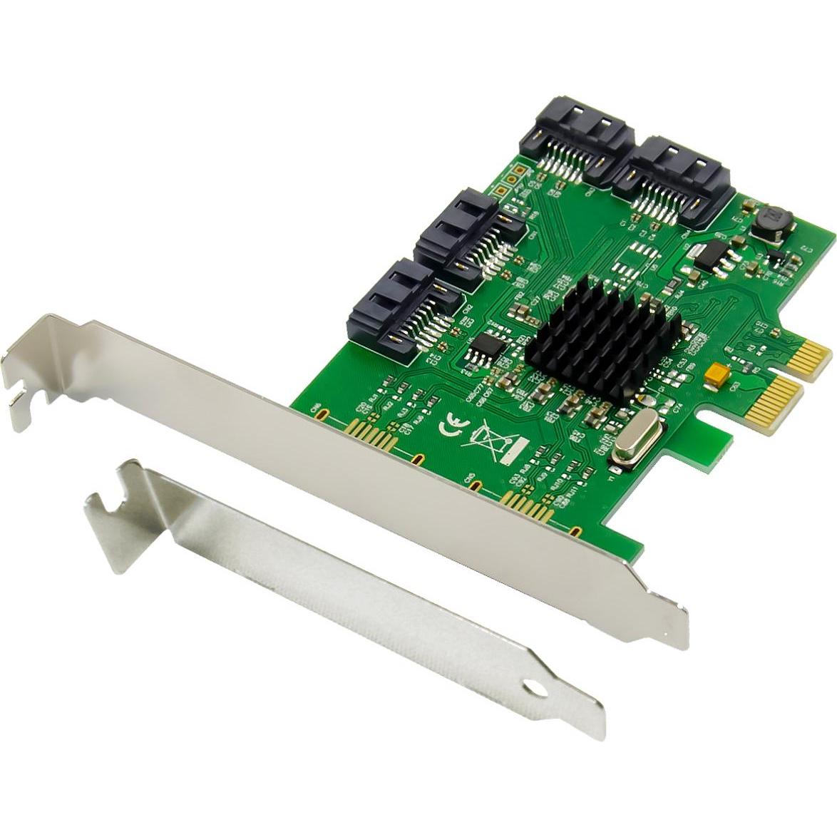 Dawicontrol Scheda PCI PCI-e DC-614e RAID 4Channel SATA6G Retail, Controller di archiviazione