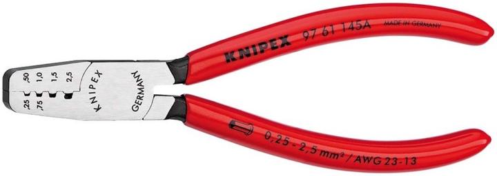 Produktbild Knipex Crimpzange für Aderendhülsen (145 mm)