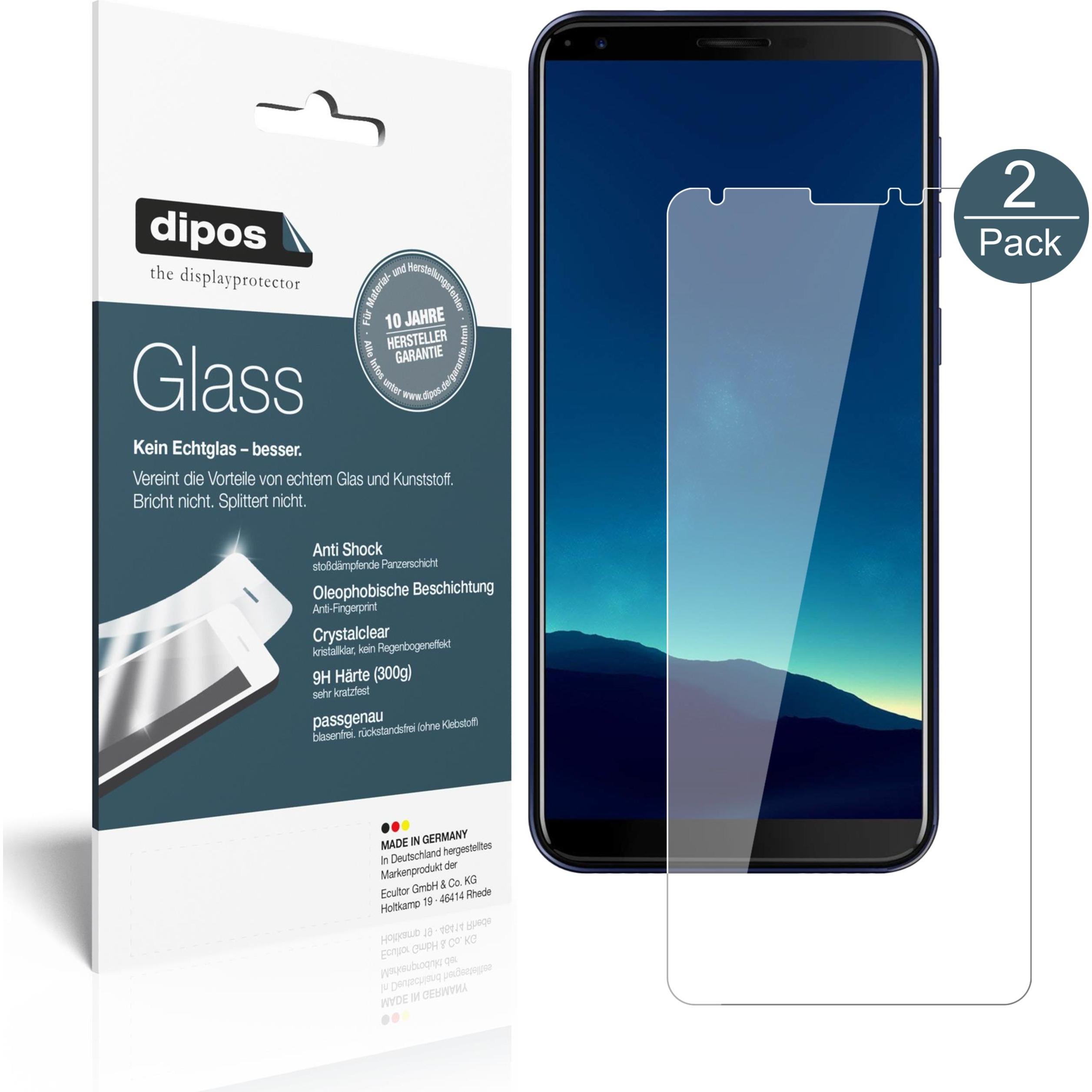 Dipos Displayschutz Anti-Shock (1 Stück, Cubot R11), Smartphone Schutzfolie, Transparent