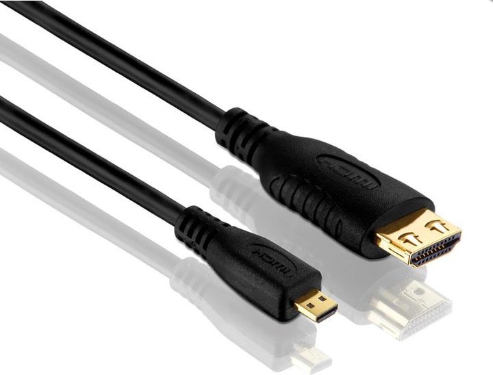Actual product image Purelink micro HDMI (Typ D) — HDMI (Typ A) (1.50 m, HDMI)