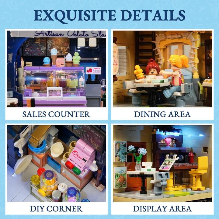 Actual product image Lumibricks Eiscafé