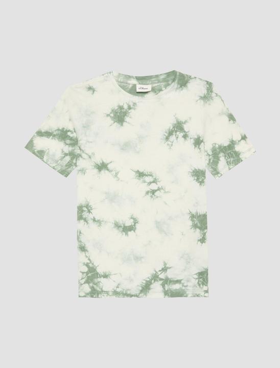 Immagine prodotto S.Oliver T-Shirt Baumwoll-T-Shirt mit Batik-Effekt (158, 164)