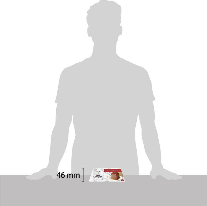 Produktbild Gourmet Mousse mit Rind (Adult, 2 Stk., 114 g)