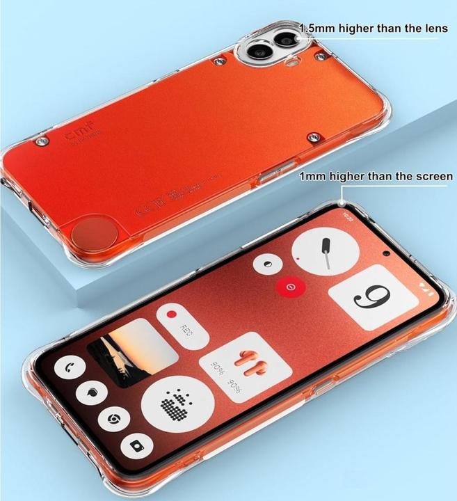 Image du produit Screenguard Nothing CMF Phone 1 Coque Crystal Soft Airbag Bumper (Nothing CMF Phone 1)