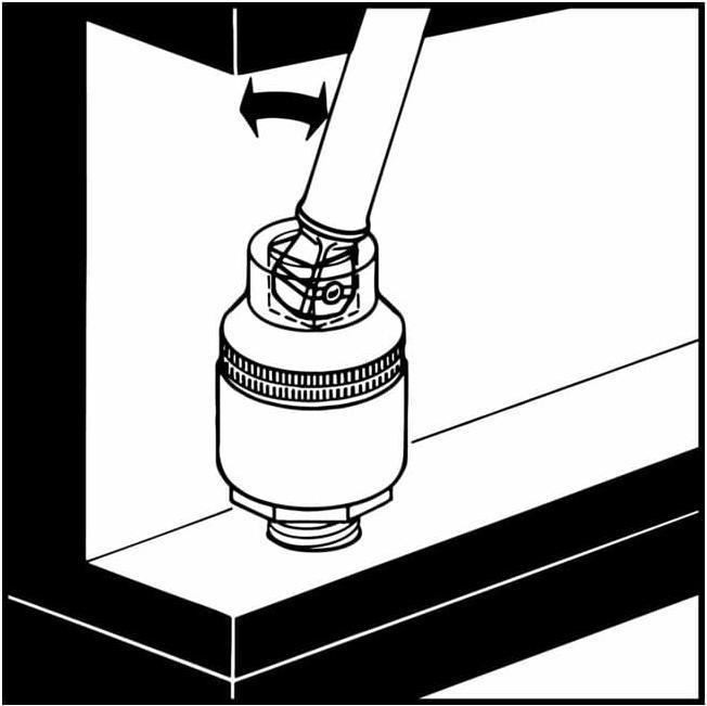 Actual product image HAZET Wobble extension 919-1 ∙ Square, hollow 12.5 mm (1/2 inch) ∙ Square, solid 12.5 mm (1/2 inch)… (1/2")