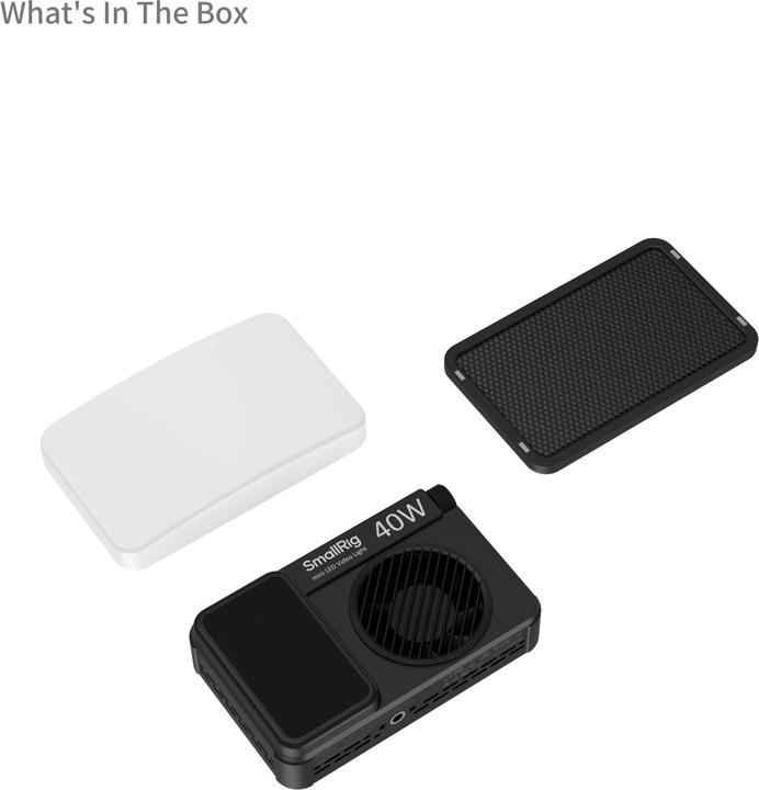 Actual product image SmallRig RM 40C (Surface luminaire, Video light)