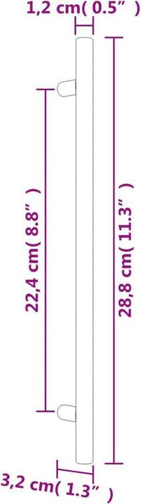 Image du produit vidaXL Möbelgriff