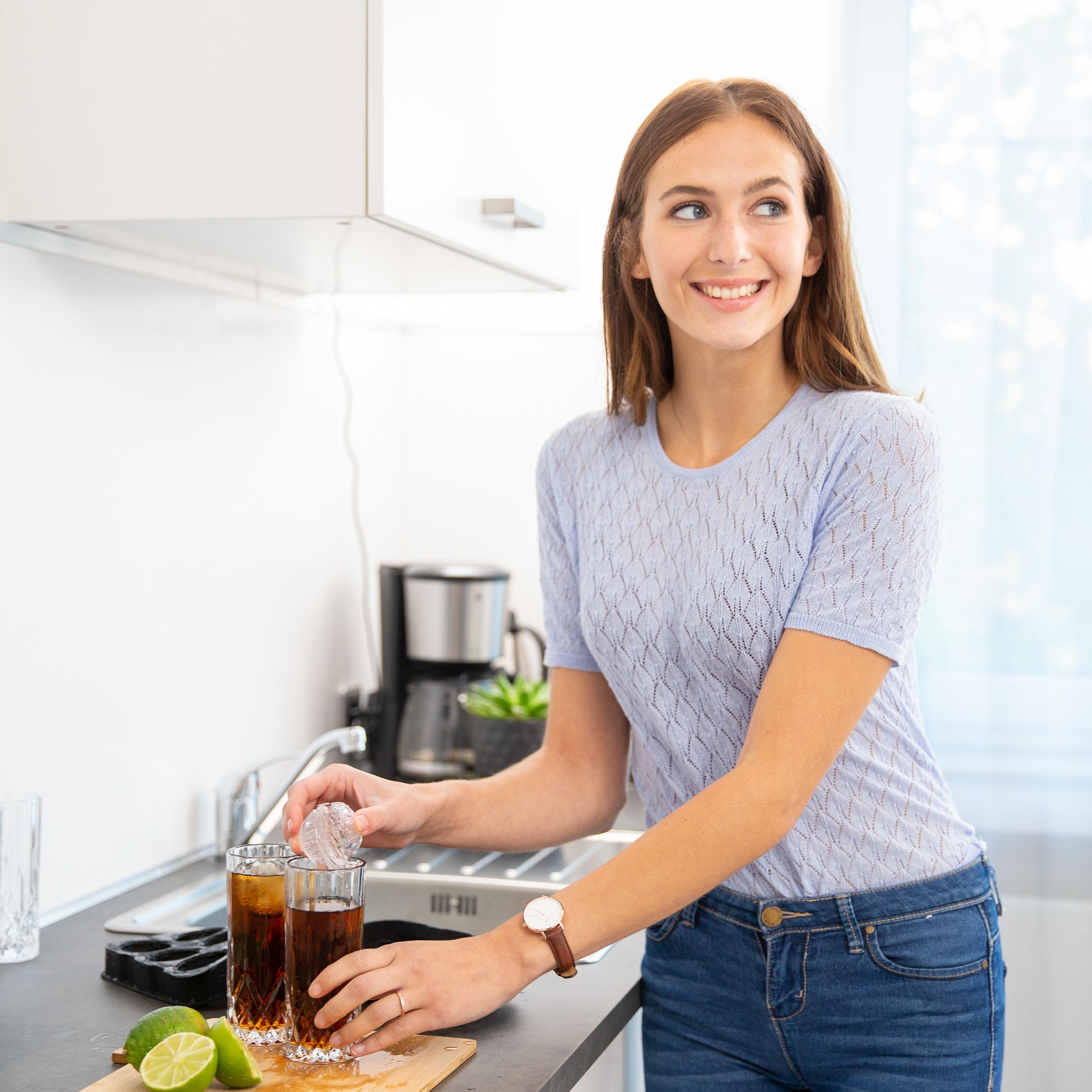 Thumbnail - Relaxdays Eiskugelform, Eisherstellung, Schwarz