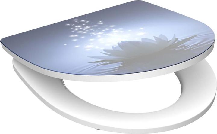 Produktbild Schütte WC Sitz Duroplast WC-Sitz CRAZY SKULL Absenkautomatik Schnellverschluss 82586 Totenköpfe