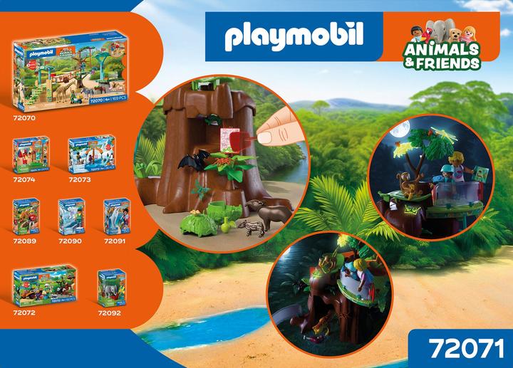 Image du produit Playmobil 72071 Zoo: Dschungelabenteuer (72071)